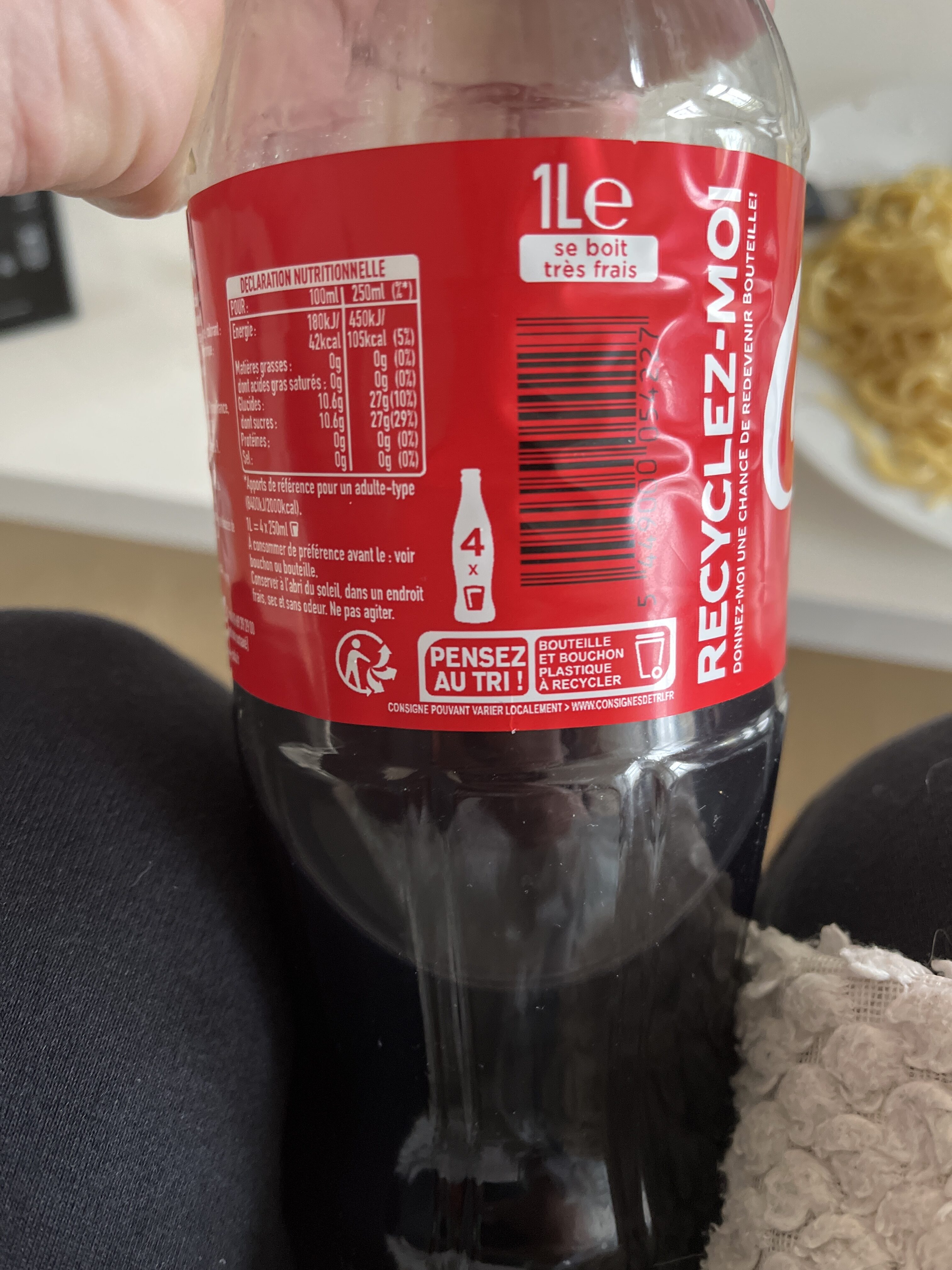 Coca-Cola - Geri dönüşüm talimatları ve/veya paketleme bilgileri - en